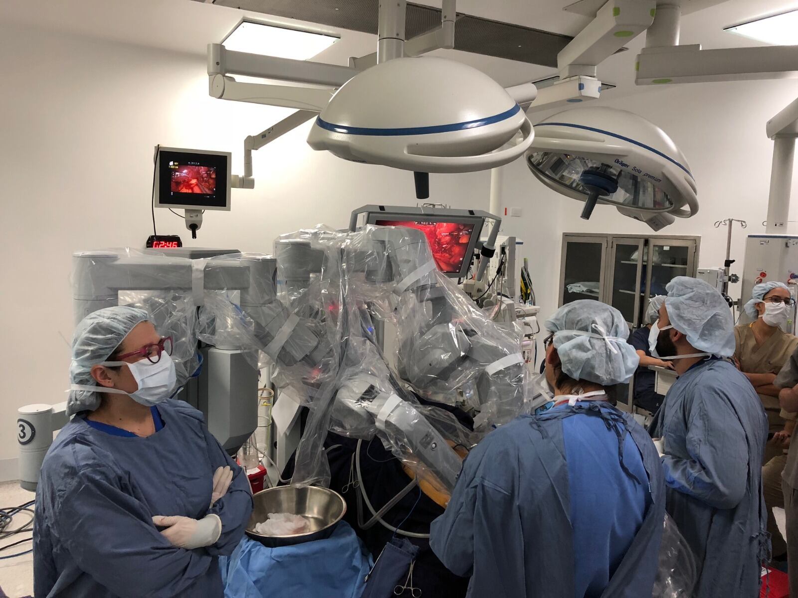 Cirugía robótica DaVinci