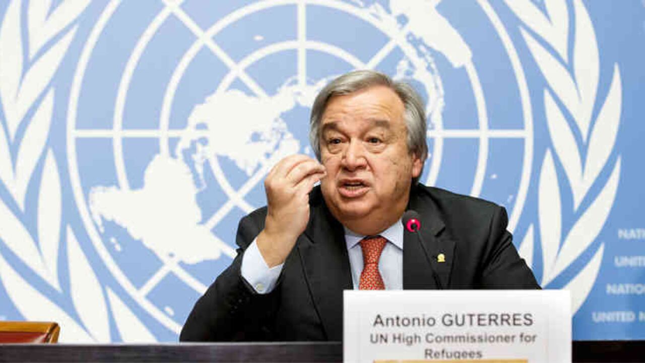 Guterres, de 67 años, fue designado el miércoles para suceder a Ban Ki-moon.