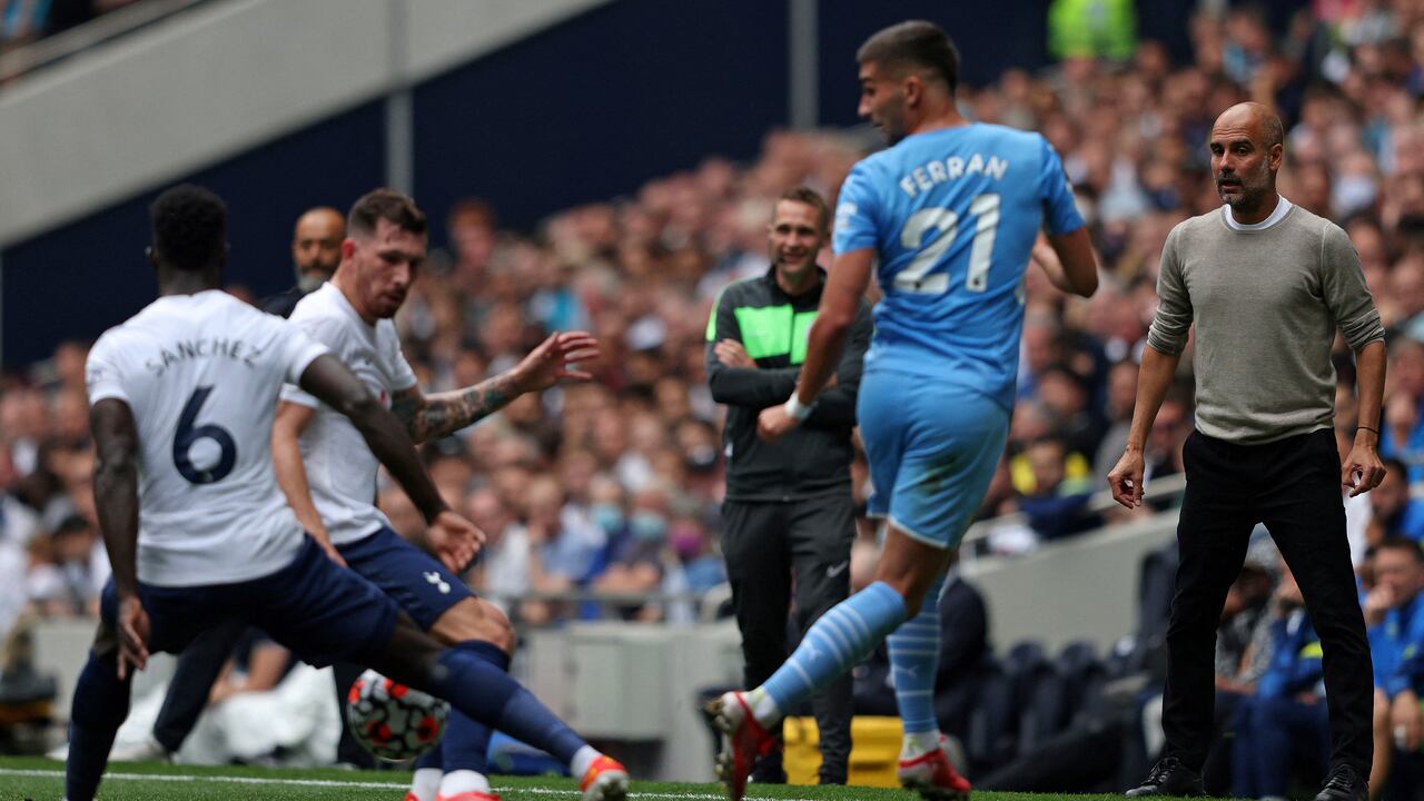 Tottenham vs. Manchester City - Premier League.