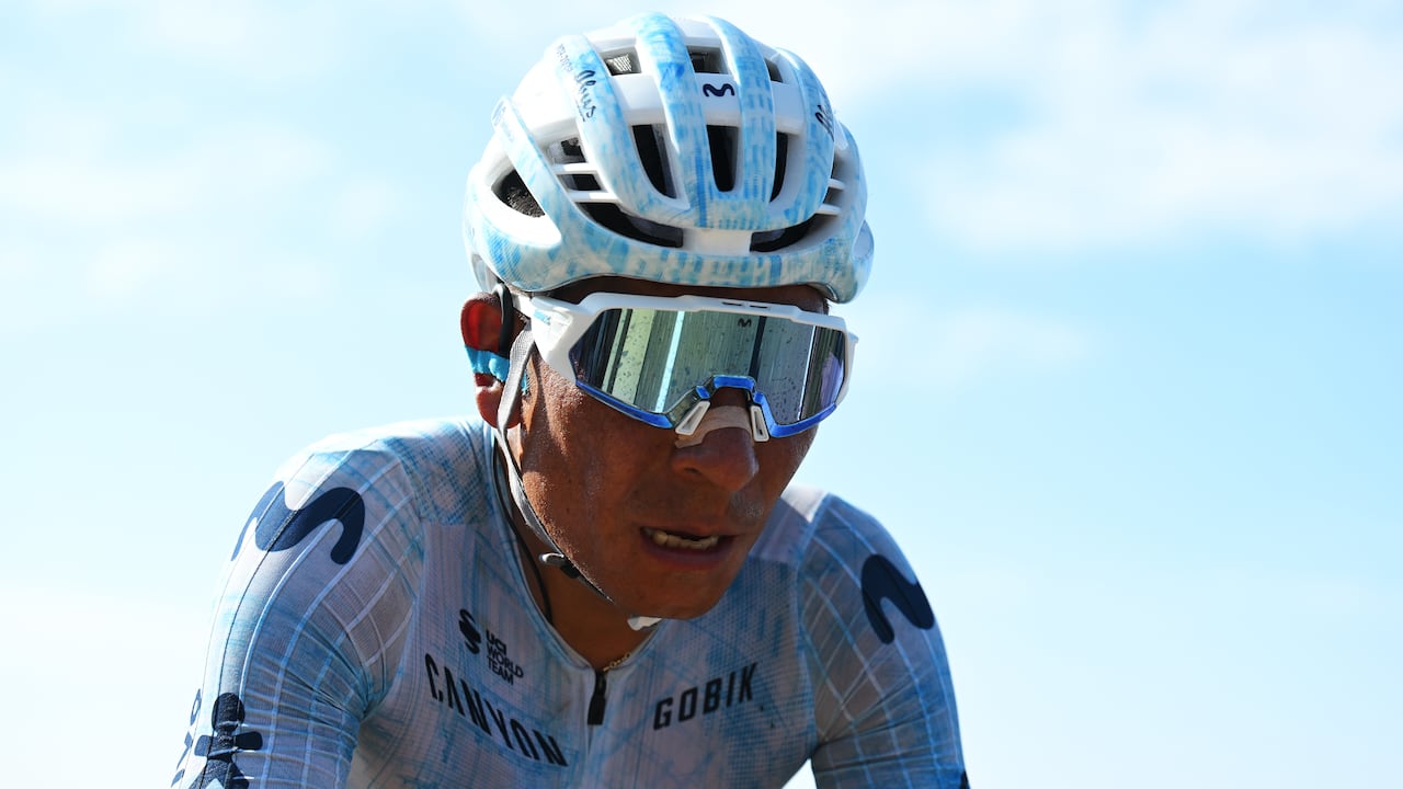 Nairo Quintana, ciclista del Movistar Team