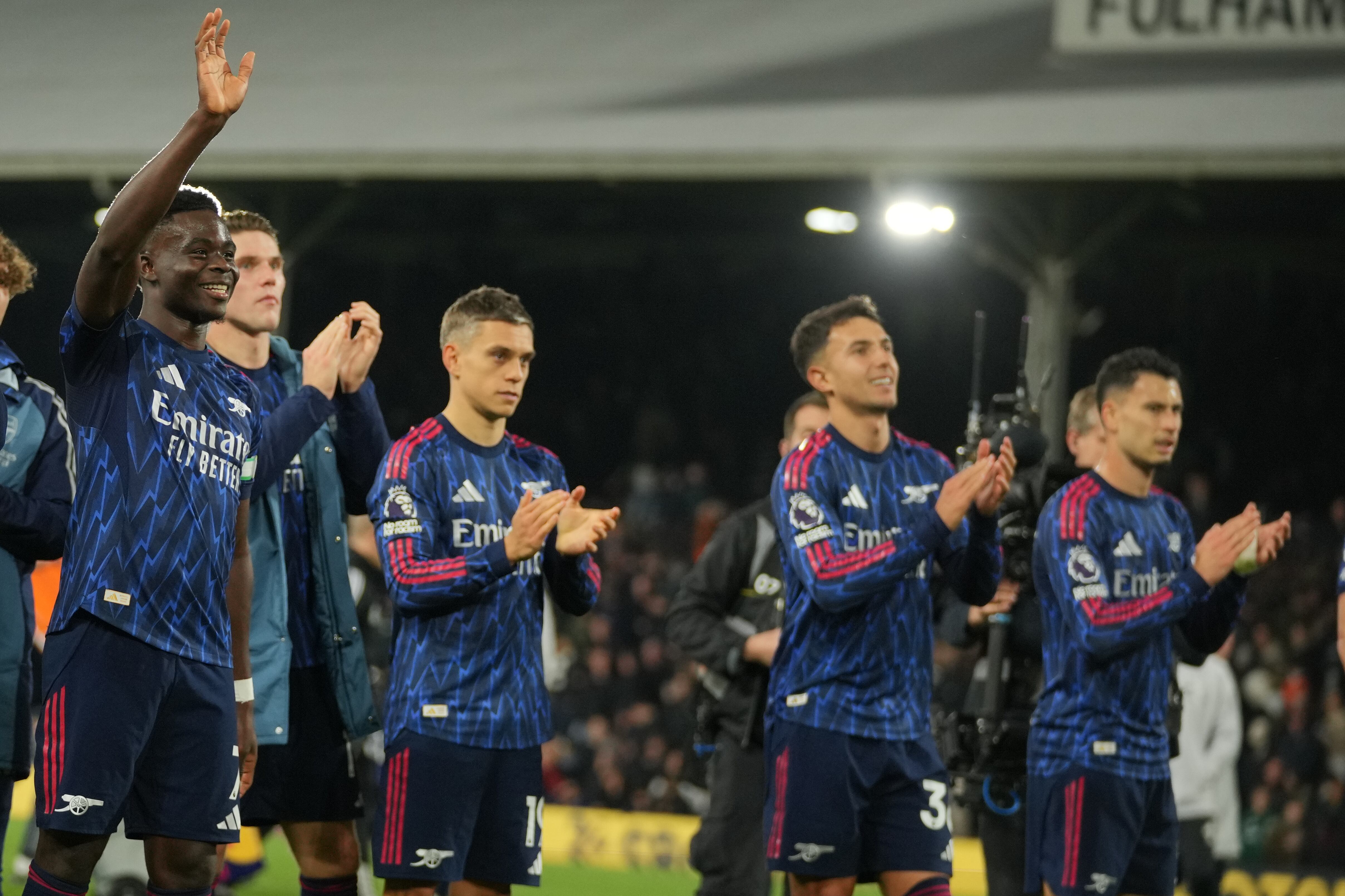 Arsenal, líder de la Premier League con ventaja sobre Manchester City.