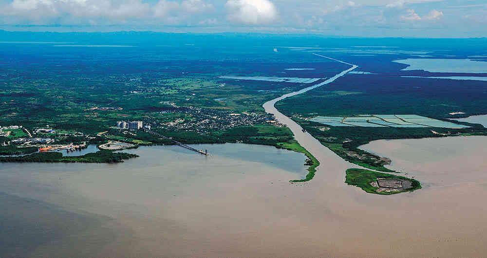 El megaproyecto Canal del Dique incluye la intervención de 117 kilómetros entre la bahía de Cartagena y Calamar, Bolívar.