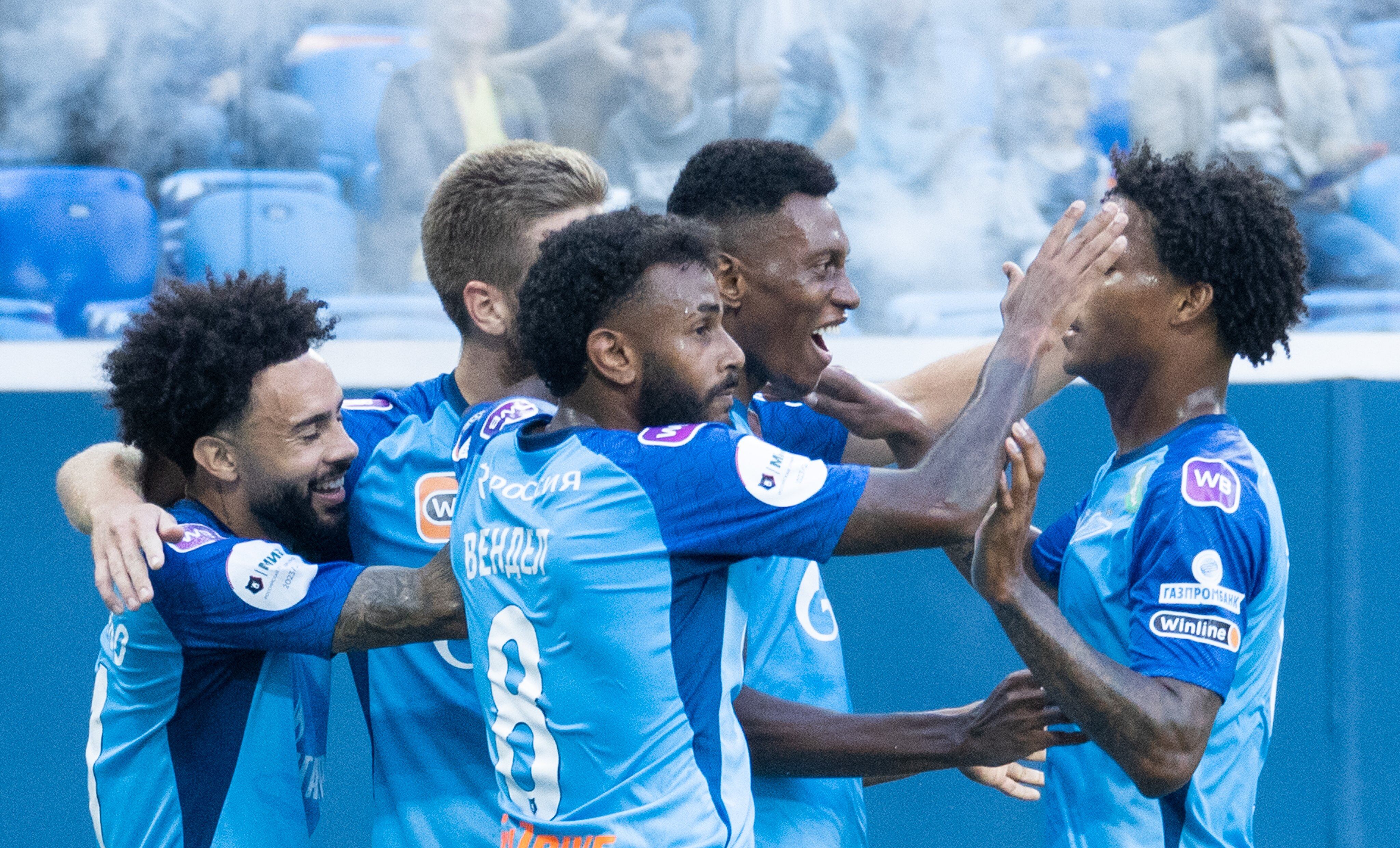 Mateo Casierra, delantero colombiano del Zenit.