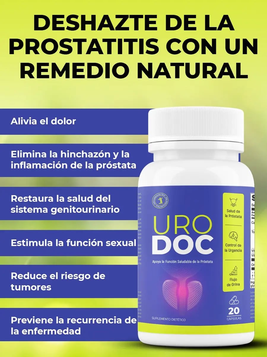 'URODOC' no tiene registro sanitario y representa un riesgo para la salud.