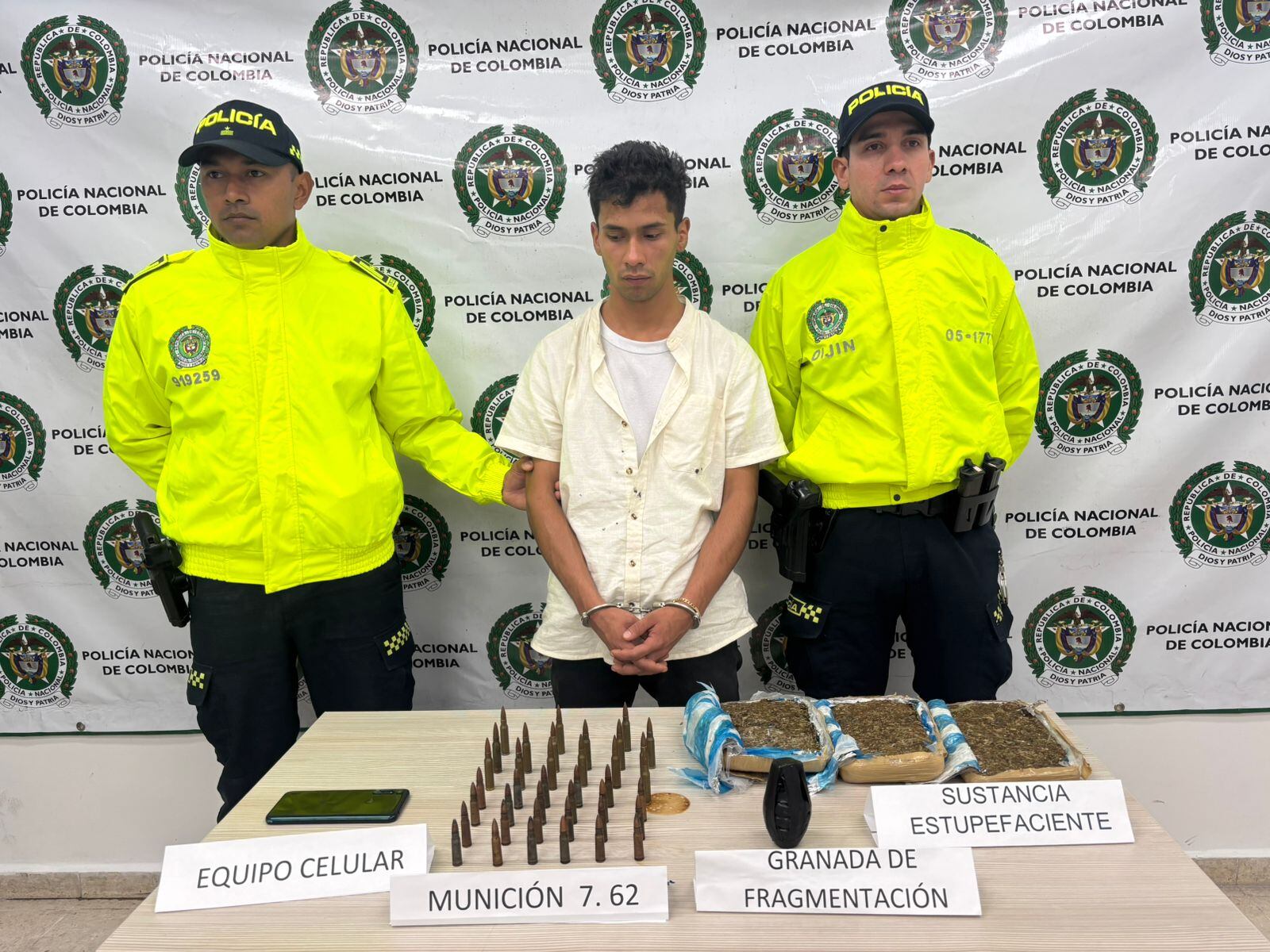 Capturan a alias Brayan, señalado de ser un peligroso francotirador del ELN y de haber asesinado a por lo menos tres policías.