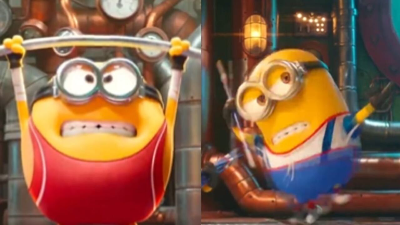 Los Minions en los Juegos Olímpicos de París 2024.