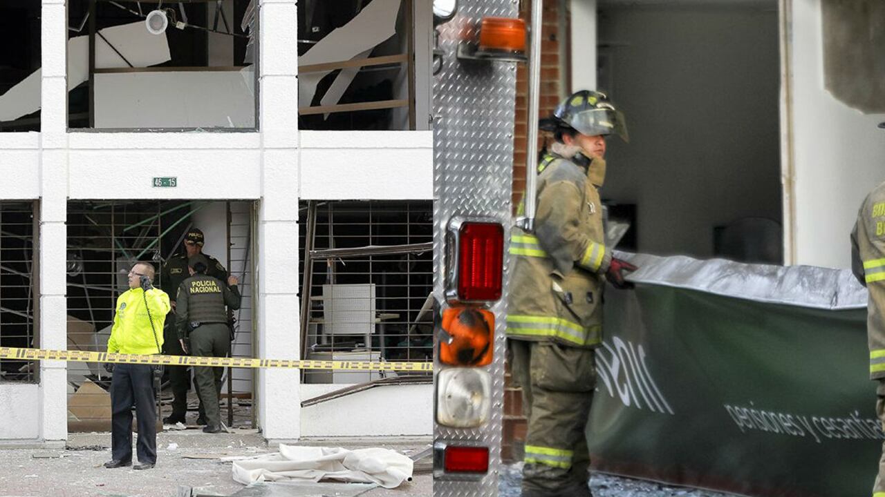 El explosivo utilizado fue pentonita, según informó el director de la Policía Nacional, general Rodolfo Palomino.