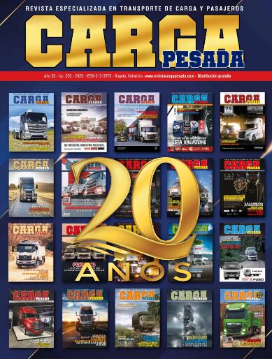 Portada 200 de la revista Carga Pesada