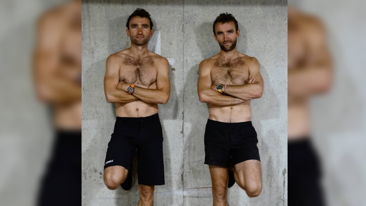 Los hermanos Hugo y Ross Turner, deportistas de alto rendimiento