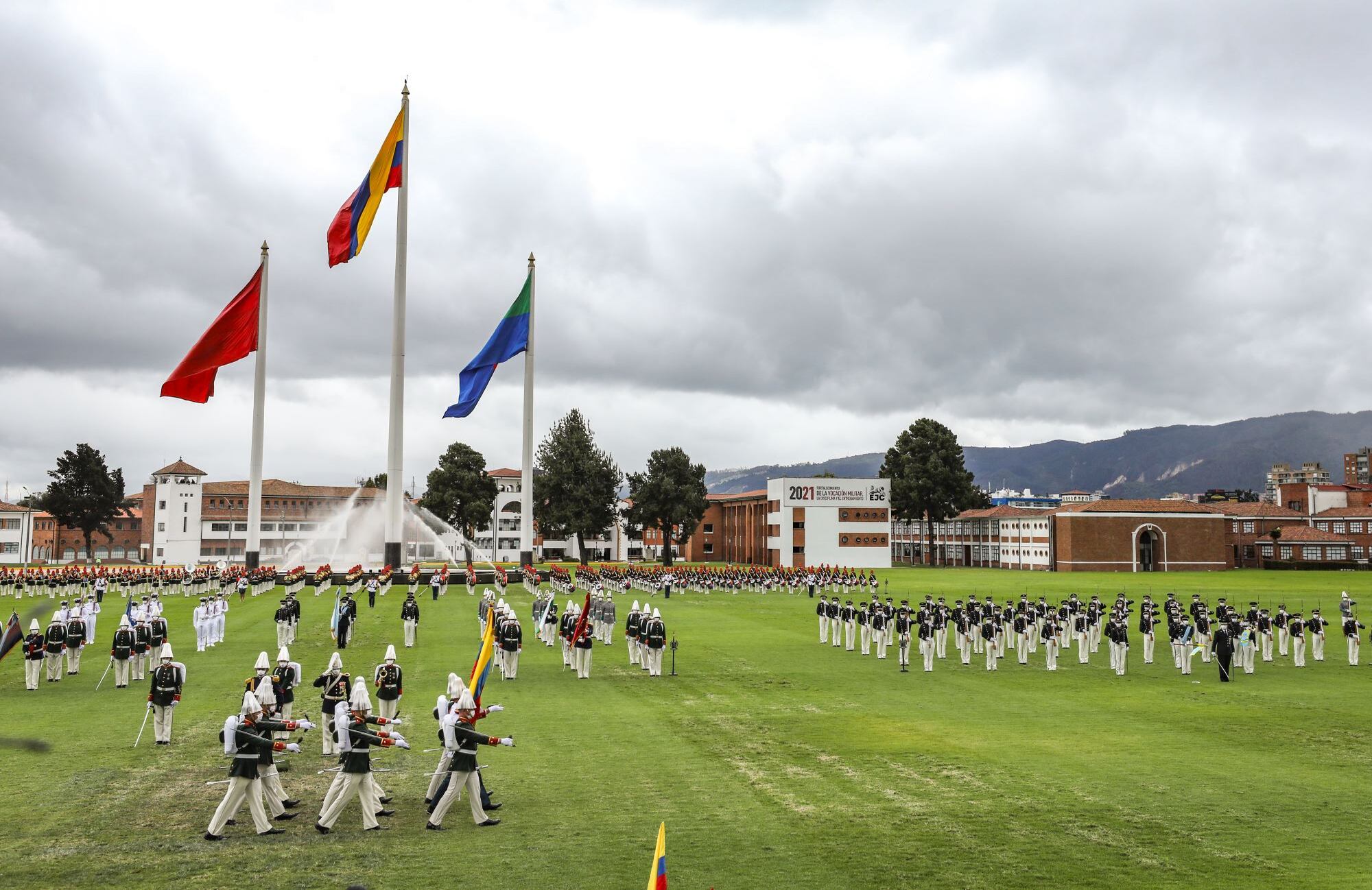 Ceremonia Militar del 20 de Julio Escuela de Cadetes General José María Córdova
