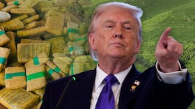 Donald Trump, incautación de droga.