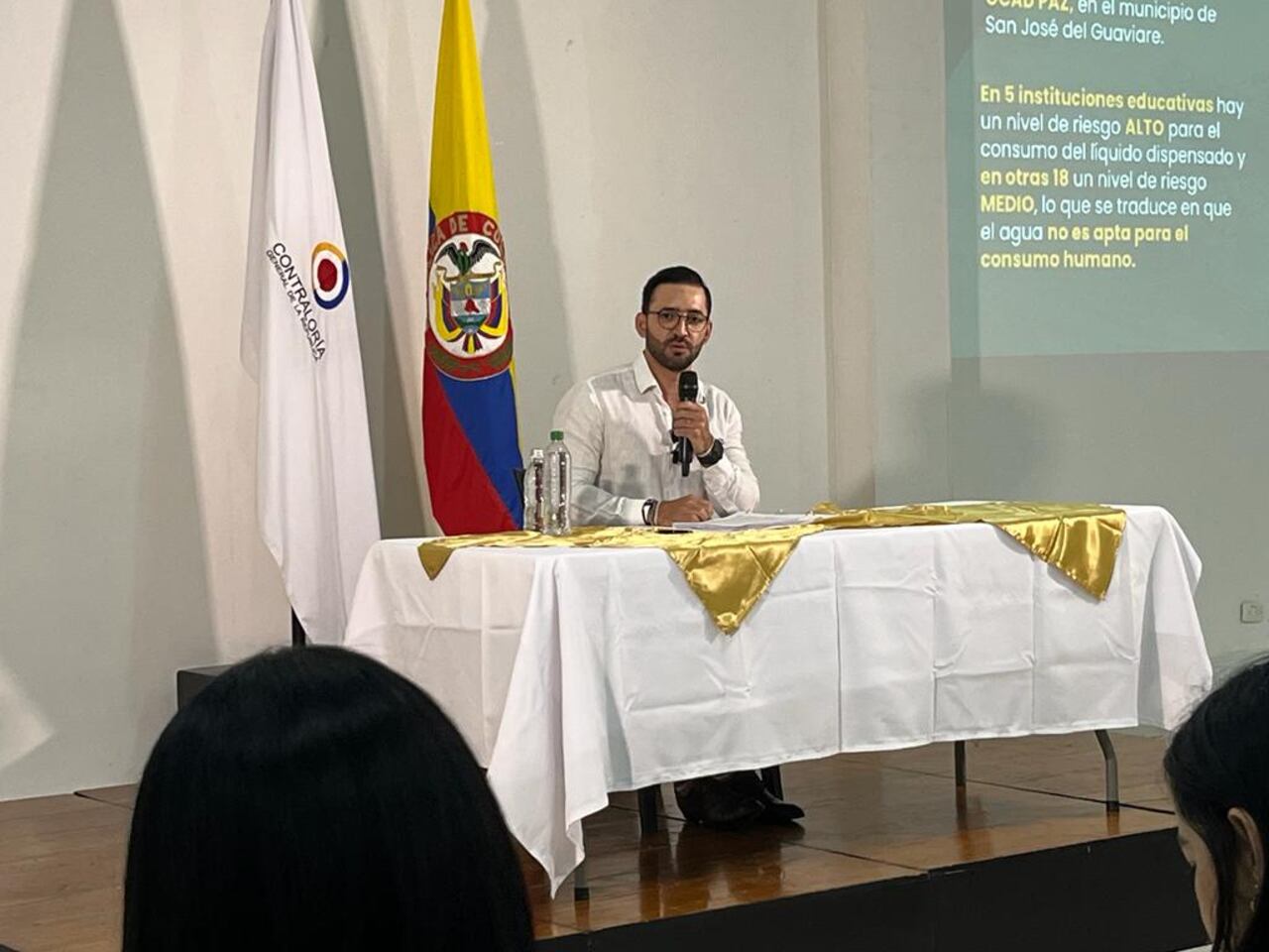 El contralor encargado, Carlos Mario Zuluaga.