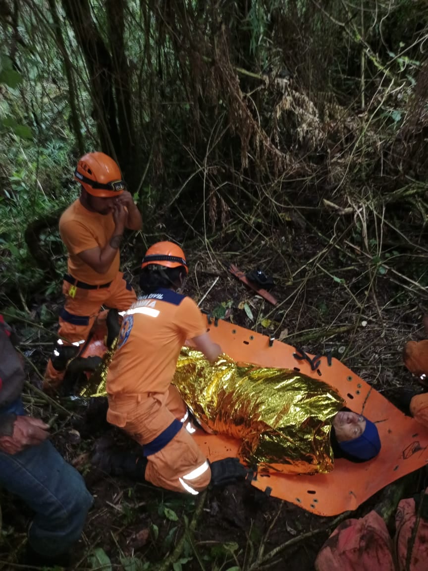 Después de completar tres días de la desaparición, y luego de diferentes actividades para lograr su ubicación por parte de diferentes organismos de socorro, lo rescataron.