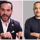 El presidente Abelardo De La Espriella y el senador Alfredo Deluque.