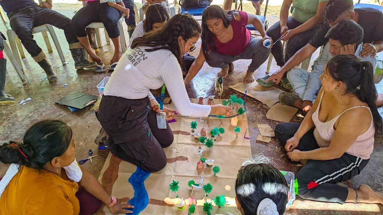 Ayudas a las familias en la región del Catatumbo.