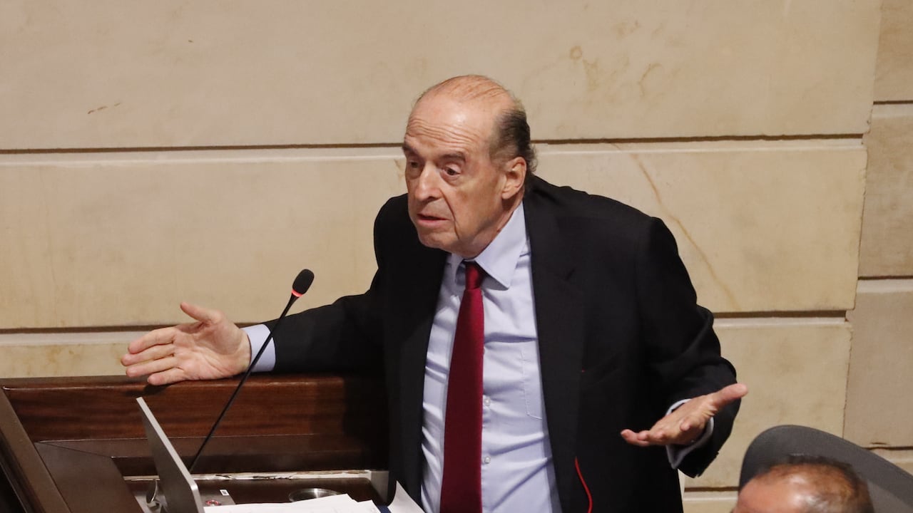 Moción de censura al canciller Álvaro Leyva en la plenaria de la Cámara de Representantes
