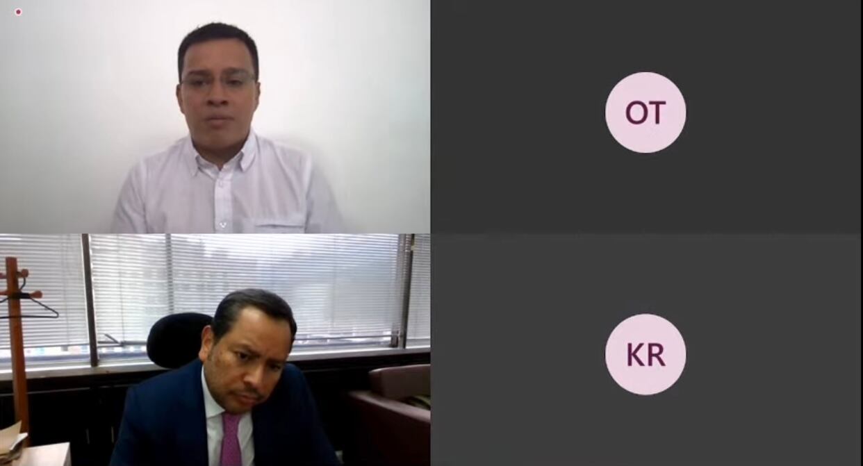 Andrés Mayorquín en Procuraduría