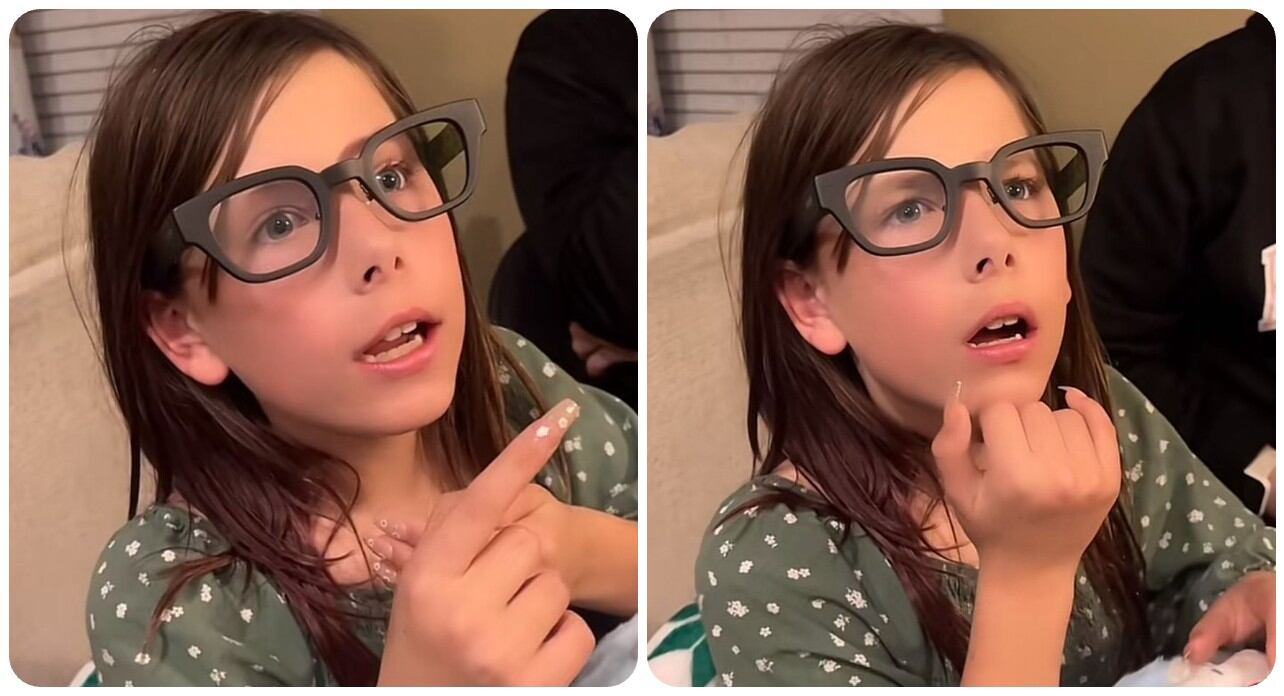 Kendyl se emocionó al ver que puede entender rápidamente las conversaciones con otras personas