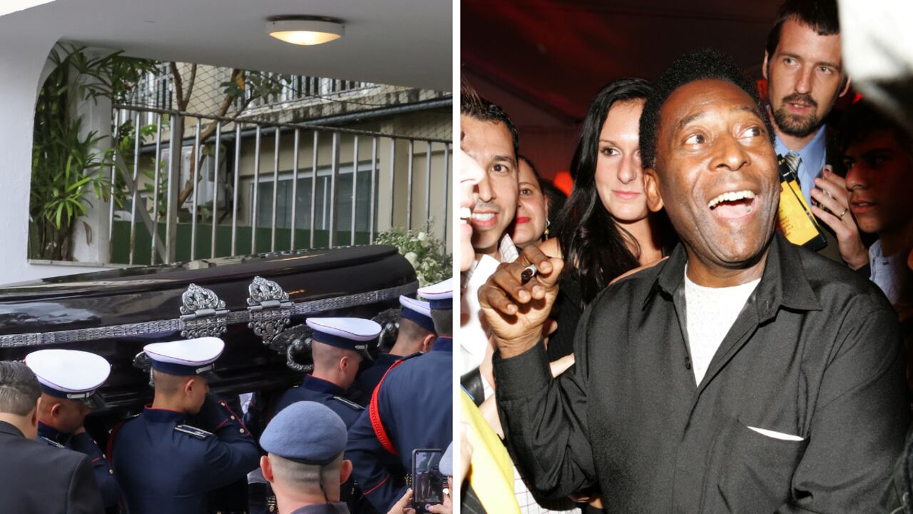 Brasil rindió homenaje al eterno 10.