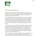 Accionistas de Propal aprueban liquidación judicial tras el deterioro financiero de la compañía