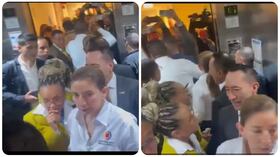 Ricardo Roa con Natalia Córdoba Castro, exnovia de Jhony Giraldo.