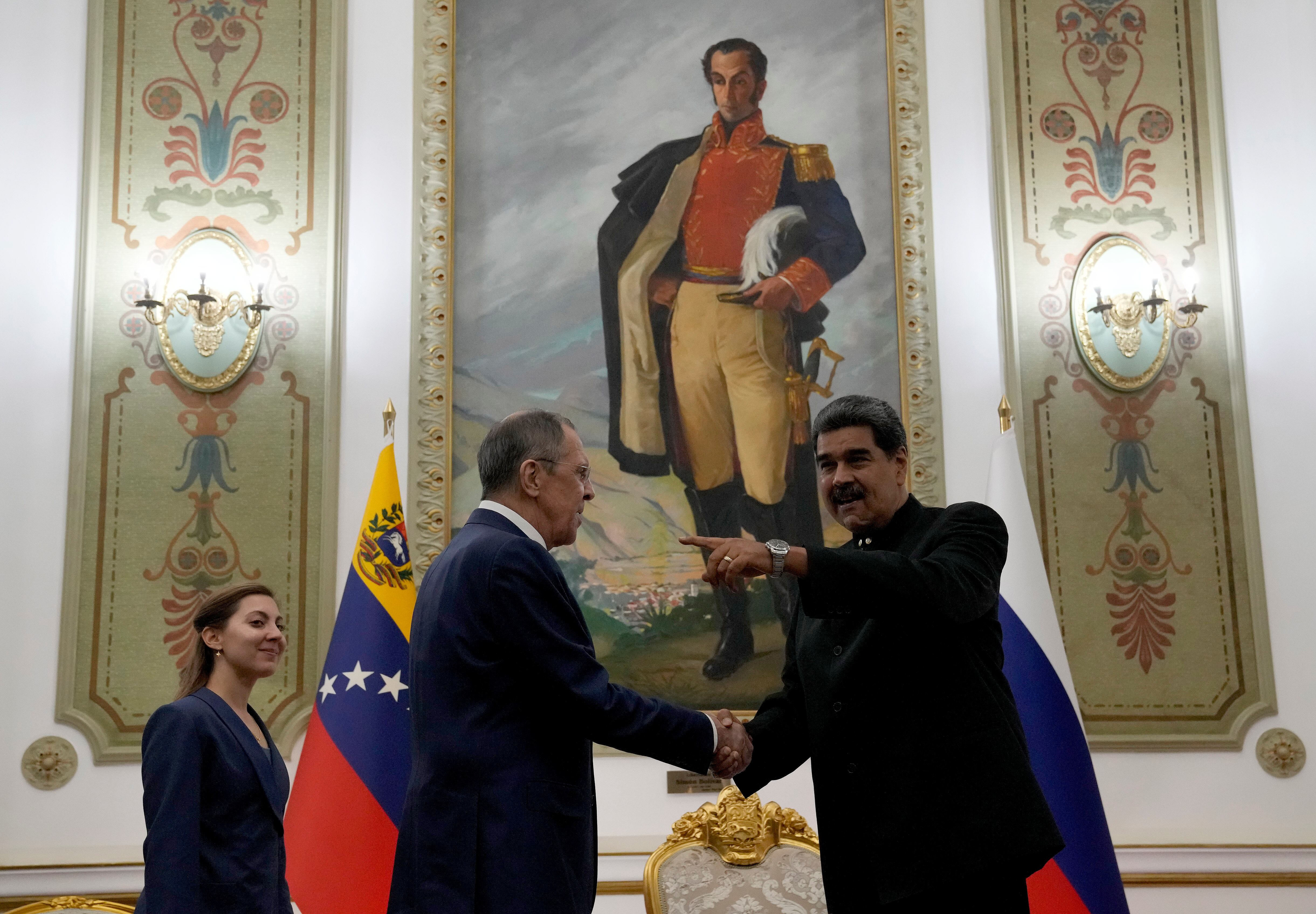 Nicolas Maduro, Sergei Lavrov