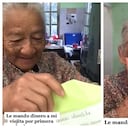 Abuela orgullosa