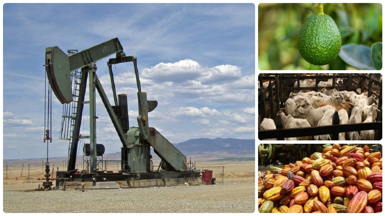 Mientras suben las exportaciones de petróleo, caen las agrícolas