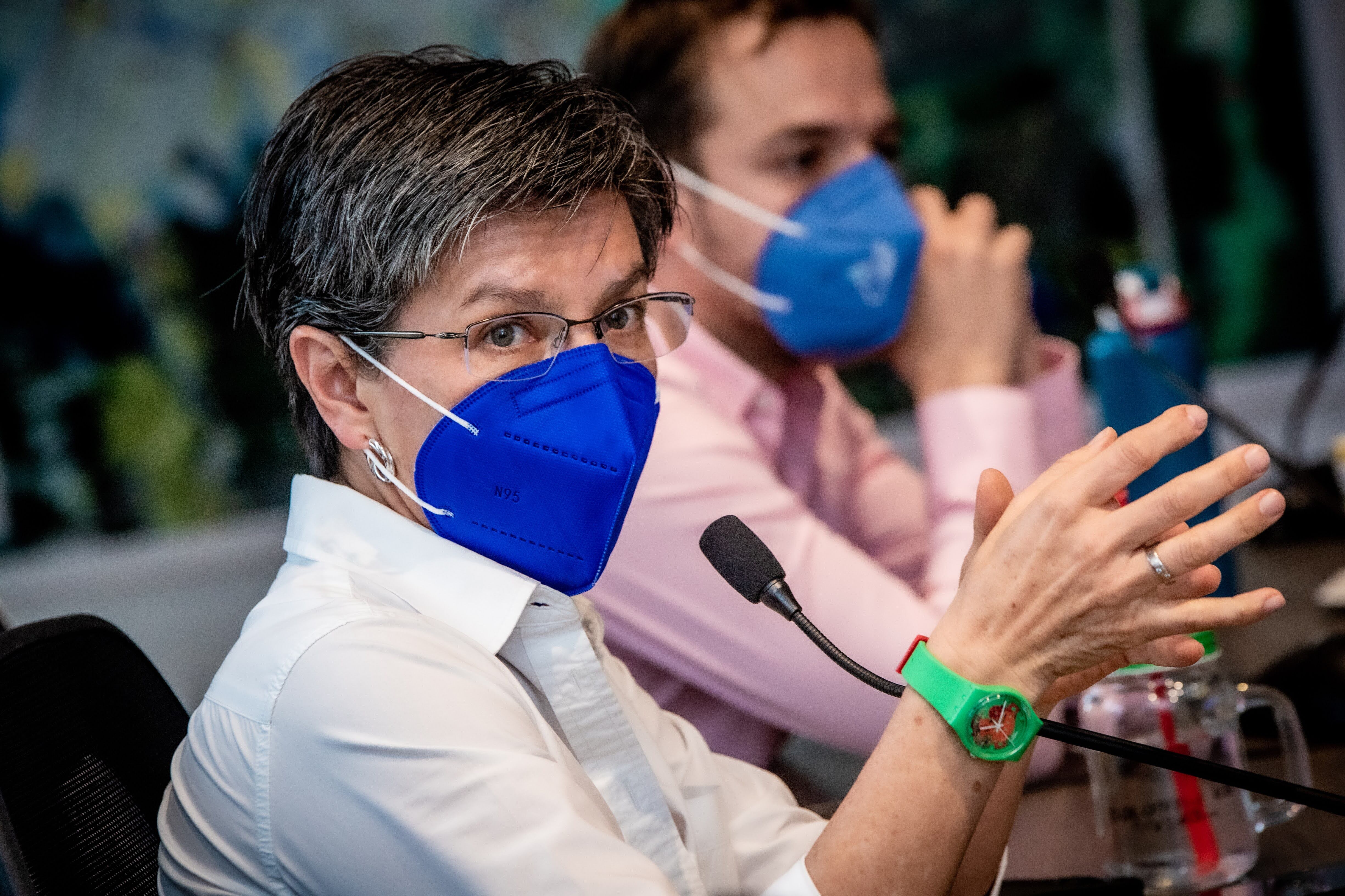 Alerta roja en Bogotá