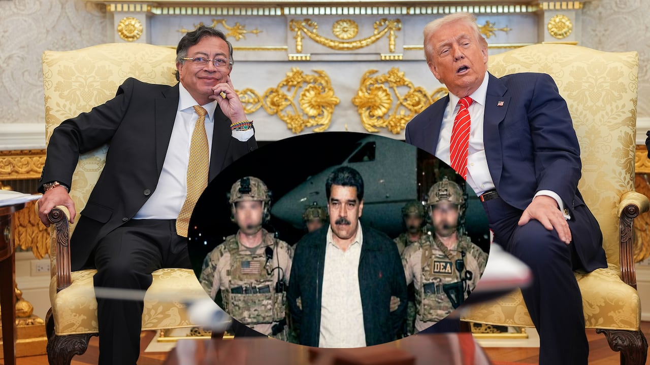 Gustavo Petro habló de Donald Trump sobre Nicolás Maduro.