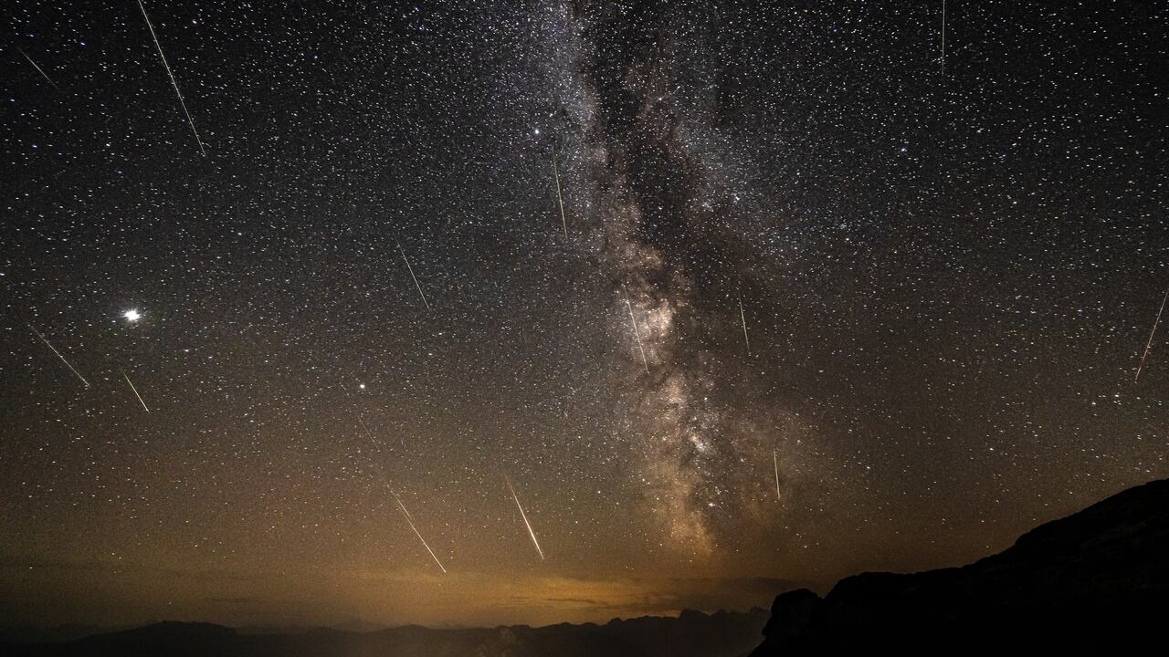 La lluvia de estrellas de mayo será más intensa en el hemisferio sur, incluido Colombia.