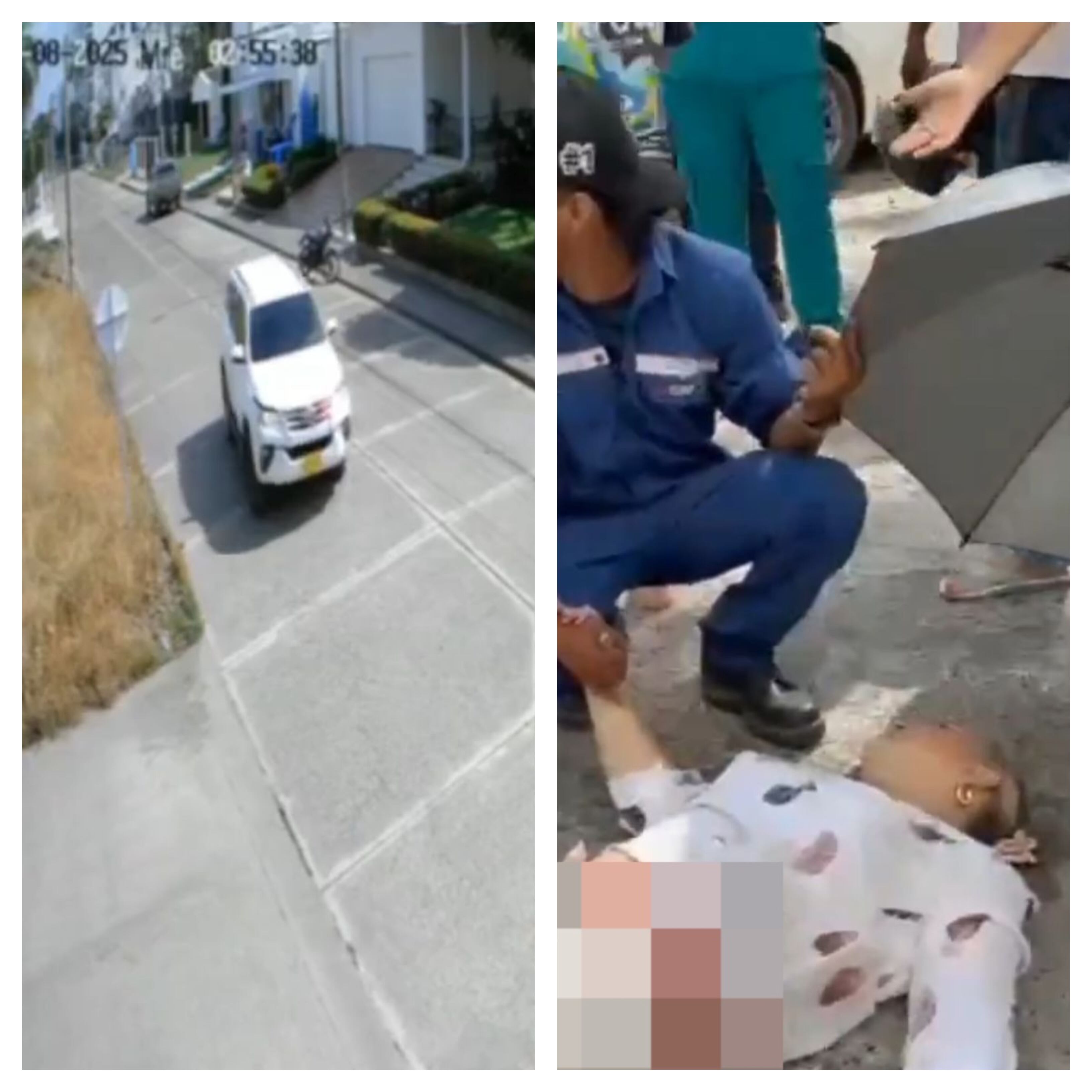 Johana Arroyo se encuentra en delicado estado de salud, después de que la estrelló el conductor de un vehículo que minutos antes arrolló y mató a su mascota.