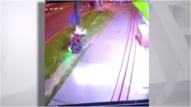Imagen de uno de los asaltos en Colombia