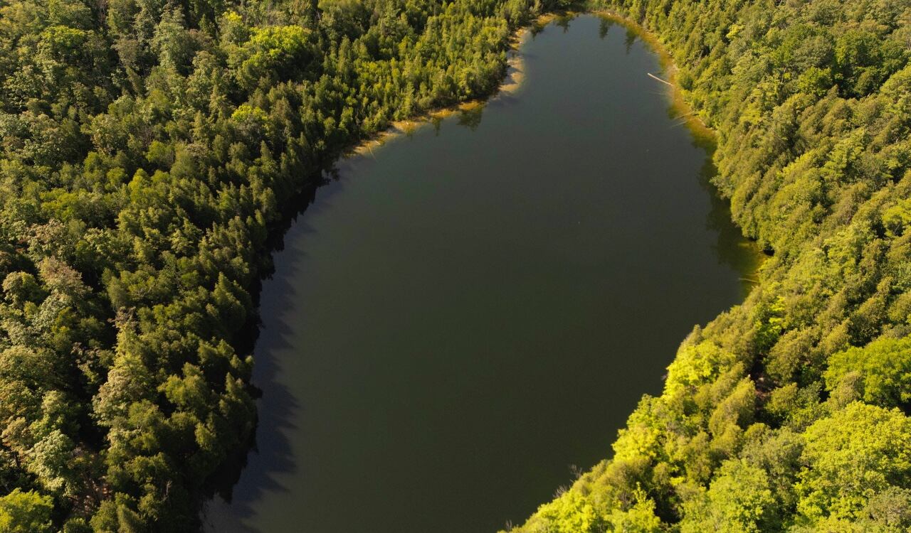 El Lago Crawford en Canadá, denotaría el inicio del Antropoceno