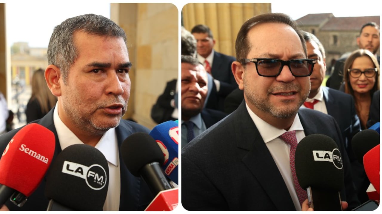 Alejandro Chacón y Lidio García.