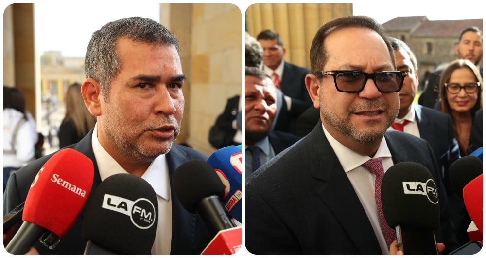 Alejandro Chacón y Lidio García.