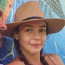 Maleja Restrepo celebró su cumpleaños nadando sin ropa en un río