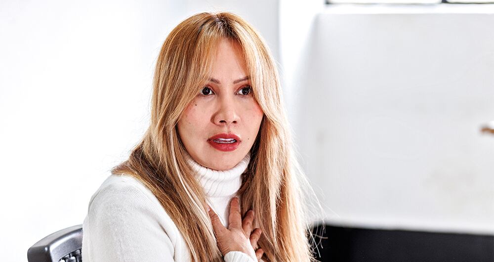 Sandra Ortiz, exconsejera presidencial.