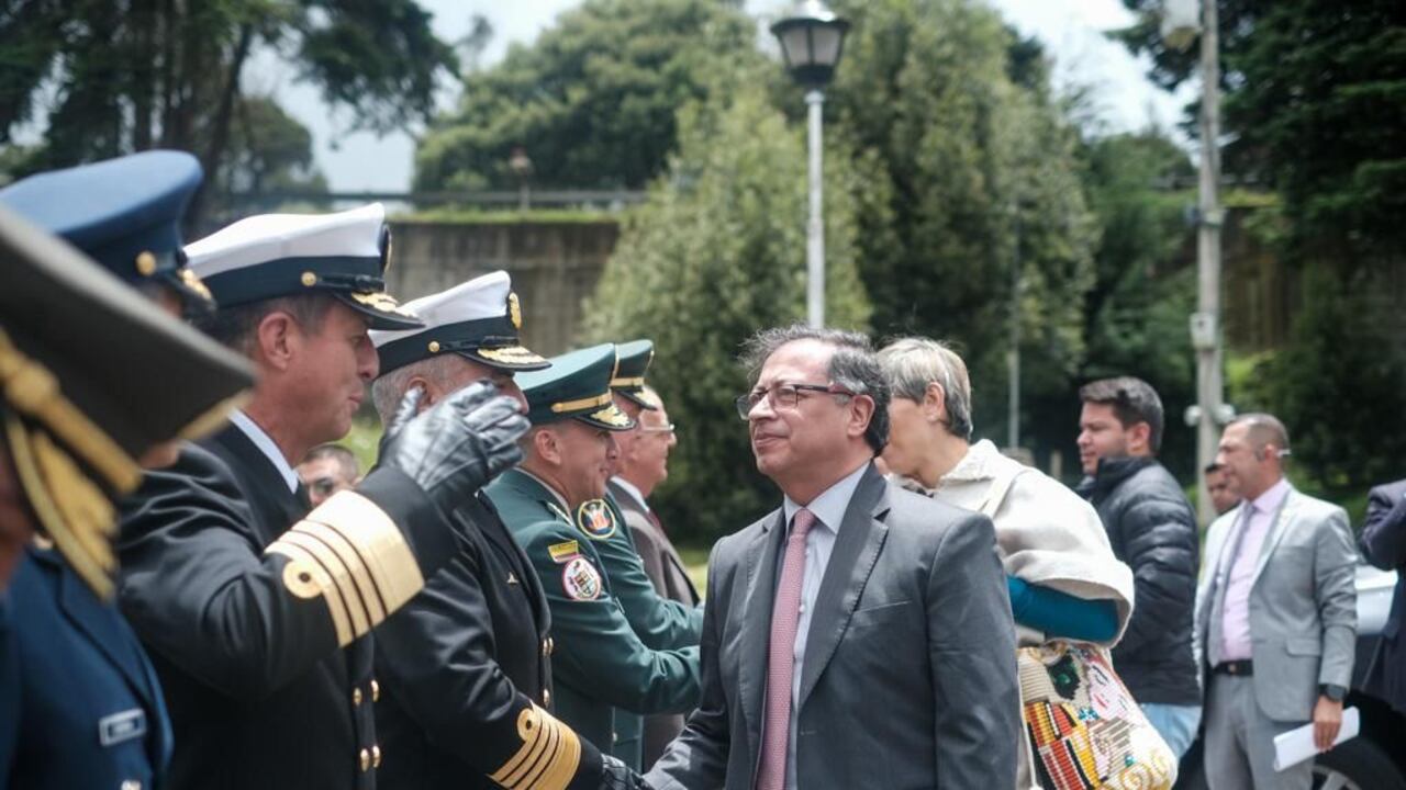 El presidente Gustavo Petro