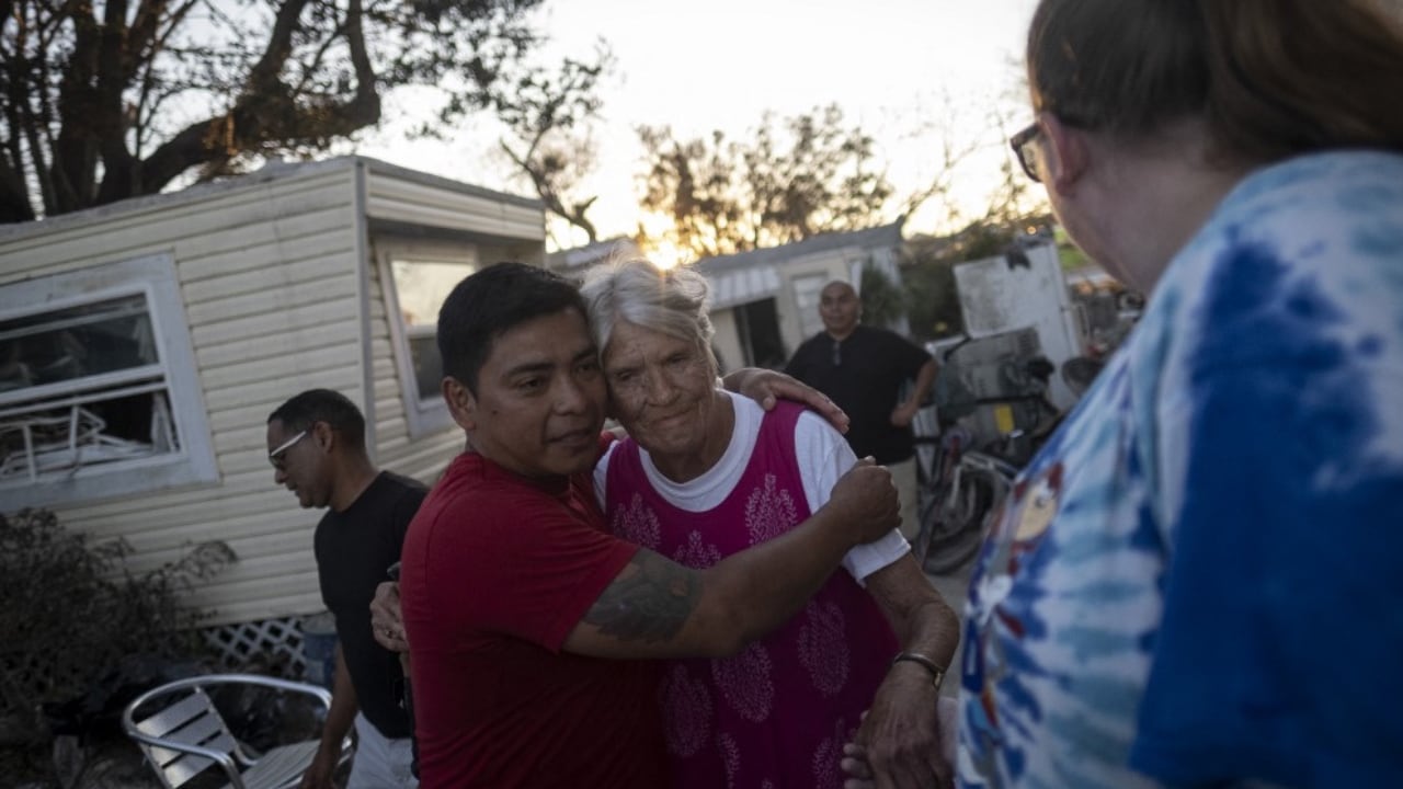 Son miles los damnificados que dejó el paso del huracán Ian por las poblaciones del suroeste de Florida