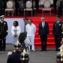 La vicepresidenta Francia Márquez, el presidente Gustavo Petro y el ministro de Defensa Iván Velásquez.