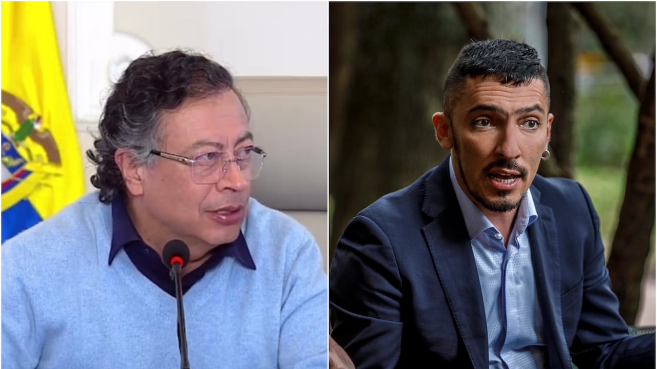 Gustavo Petro y Juan Carlos Florián