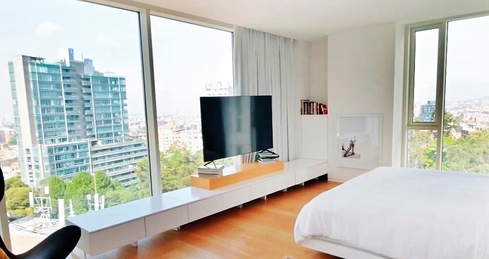 El apartamento en Bogotá que Rodolfo no logró vender.