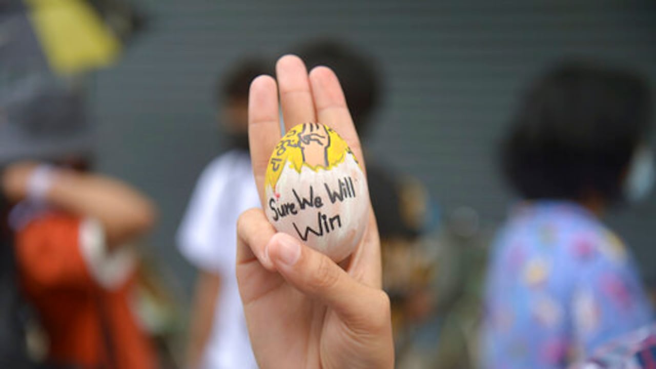 Huevos de Pascua: la alternativa de protesta que desafió al gobierno de Birmania