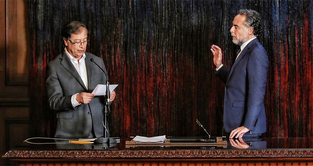 Benedetti está instalado en la Casa de Nariño.