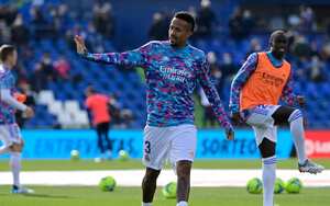 Eder Militao, defensor del Real Madrid.