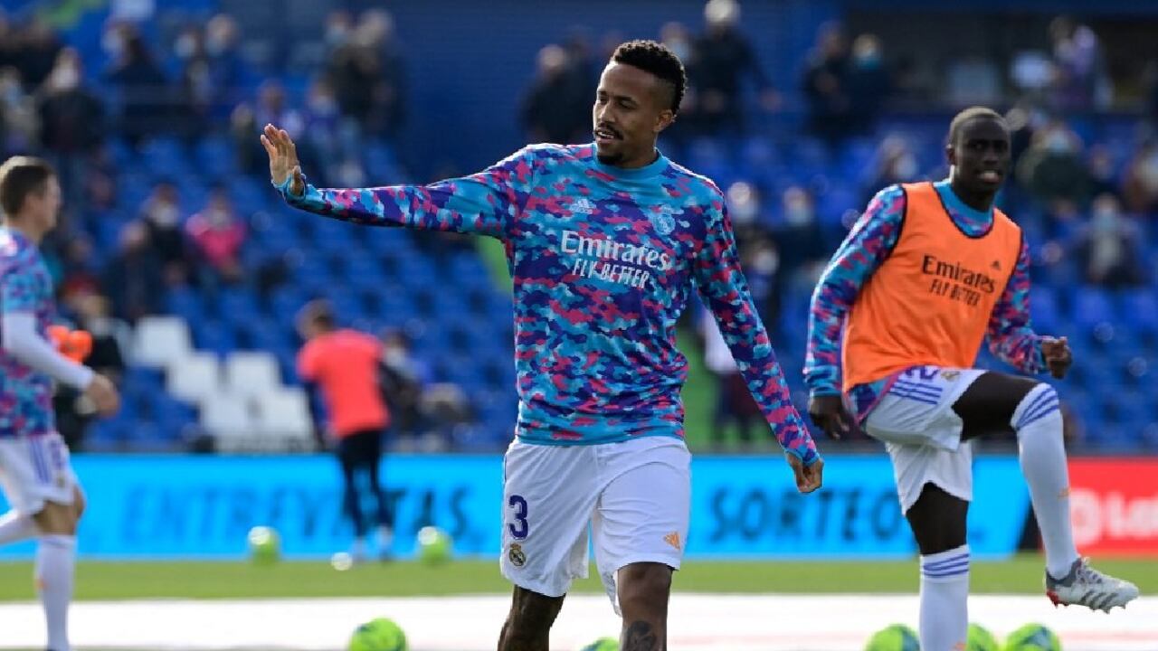 Eder Militao, defensor del Real Madrid.