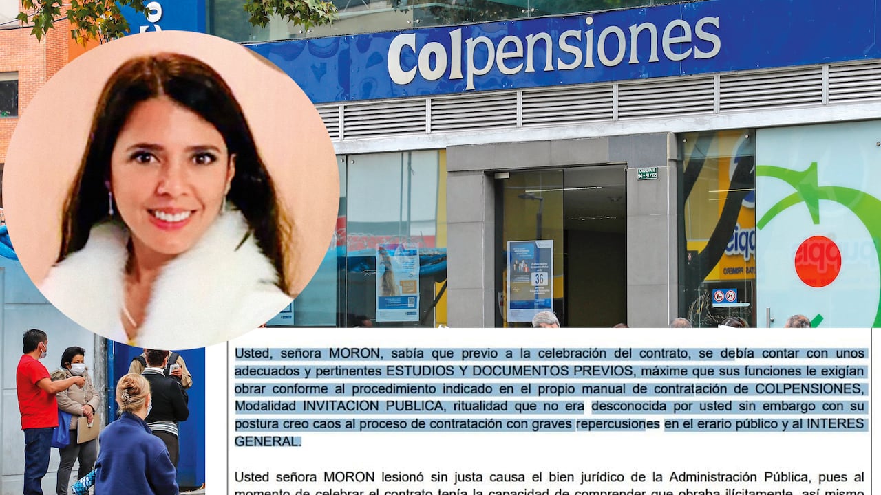 La Fiscalía tomó una dura decisión y llamó a juicio a la vicepresidenta de Colpensiones, María Elisa Morón.