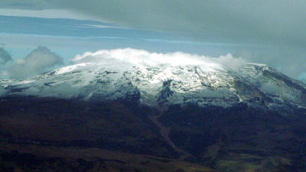 Volcán Nevado del Ruiz.