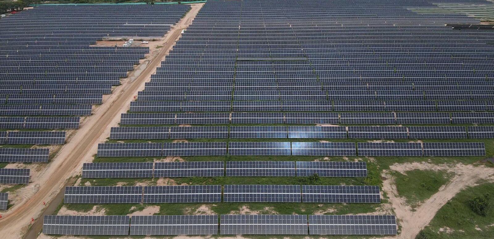 Parque Solar de Enel, el más grande del país.